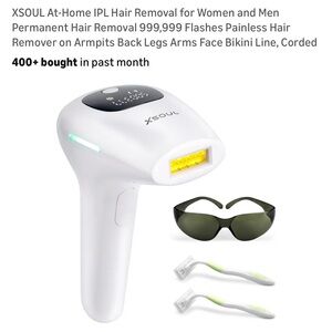XSoul IPL Hair Removal Device with Glasses